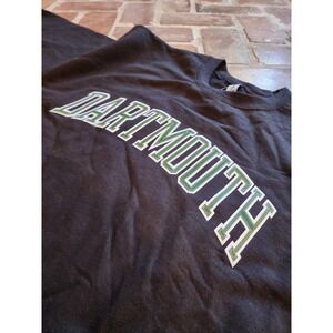 Dartmouth College Crewneck Sweatshirt Green White Black Mens Large Gildan